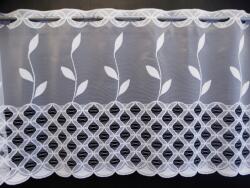Haft Mg Irigység 324111 fehér 300x65cm Kész Szegély M (324111)