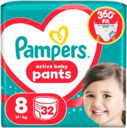 Pampers Active Baby Pants 8 Junior 17+ kg 32 pcs
