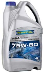 RAVENOL Psa 75W80 4L sebességváltó olaj manuális sebességváltóhoz
