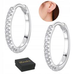 Bsrebra Fülbevaló Kerekek Ezüst Próba 925 Karika Ezüst Karikák Női 15.6mm