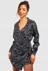 Boohoo Ruha Mini Ing V-nyakkivágással 38