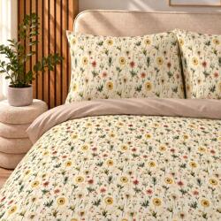 Takoy Lenjerii de pat din bumbac satinat premium 140x200 set vintage păpădie Lenjerie de pat