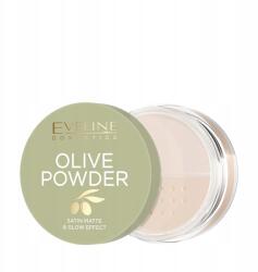Eveline Cosmetics Olive Powder folyékony szatén púder érzékeny és száraz bőrre