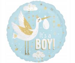 Amscan Fólia lufi Special delivery Baby Boy 46cm