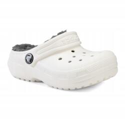 Crocs Papucs Crocs Classic Lined Clog Toddler white/grey 25-26 Eu