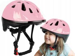 West Biking Gyerek Védősisak Rózsaszín Kerékpárra És Rollerre S/m 52-56cm (5904830351583)
