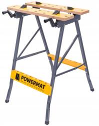 Powermat Műhelyasztal Munkaasztal Állítható Asztallap 560 mm 100KG Hordozható (PM1114)