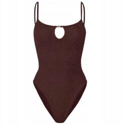  Fürdőruha Mia Beaded Metallic Chocolate Barna One size Hunza G (MIAMETALICCHOCOLATE)