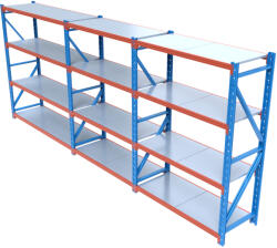HD Regal FLEX300-Y504 Salgó polcrendszer KOMPLETT 5 m (200 x 60 cm / 4 polc)