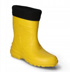 Lemigo Bélelt gumicsizma Lemigo JESSY800/GIALLO110C sárga/fekete Eva hab 37
