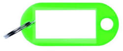 Office Products Kulcscímke, OFFICE PRODUCTS, zöld (10db/csomag) (KCOP10Z)