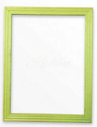 Keretshop 3 cm Zöld koptatott képkeret 30*40 cm (KS311383)