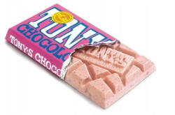 Tony's chocolonely Tony's Weiss Himbeere 180g fehércsokoládé málnával (8719956490675)
