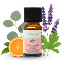 Zen Arome Érzékiség Zen'Arôme 100%-os tisztaságú természetes illóolaj-szinergia meghitt hangulathoz, érzelmi ellazuláshoz (Sensualité synergie) 10ML (SYHE-SENS)
