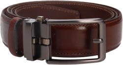 Belt Toro Férfi bőr öv automata csattal Belt Toro Greg - sötétbarna
