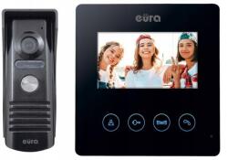 Eura-Tech Eura VDP-52A3 "atira" videó kaputelefon szett, fekete (VDP-52A3)