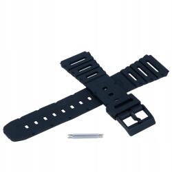 Diloy Casio szíj fekete gumis 20mm (259F1P)