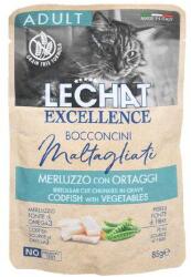 LECHAT LECHAT Maltagliati Adult 85g tőkehal zöldséggel alutasak felnőtt macskáknak