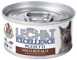 LECHAT FLAKES teljes értékű eledel felnőtt macskáknak bivalyhússal 80g