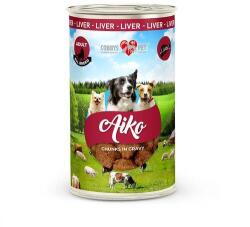 Cobbys Pet Aiko Adult 1240g konzerv májjal felnőtt kutyáknak