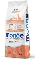 Monge All Breeds Puppy 12kg monoprotein táp lazac/rizs, minden fajta kölyökkutyának