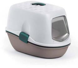 Stefanplast Chic FURBA Top fedett macska WC szitávalvilágosbarna / fehér 39x59x43cm