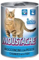 MOUSTACHE Cat Chunks hal 415g felnőtt macskák számára