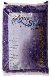 AQUA DELLA Glamour Stone 6/9mm 2kg URBAN PURPLE Színes csillámmal bevont kavics akváriumba