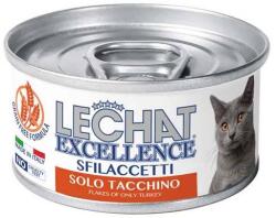 LECHAT FLAKES 80g pulykahússal teljes értékű eledel felnőtt macskáknak