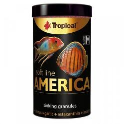 Tropical America M 100ml/60g haleledel a húsevő amerikai halak számára