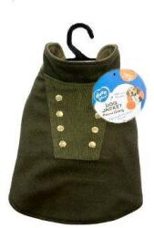 DUVOPLUS Buddies on the go! Mellény kutyáknak blézer stílusban L 60cm olivazöld
