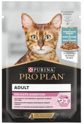 PRO PLAN CAT DELICATE tengeri halas falatkák szószban 85g alutasakos macskaeledel