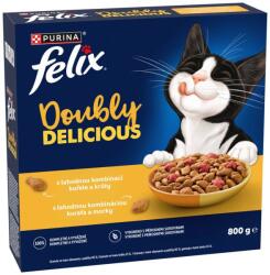 FELIX Doubly Delicious Adult 800g csirkés és pulykás macskatáp