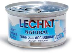 Lechat Natural Tonhal szardellával 80g szuper prémium konzerv felnőtt macskáknak