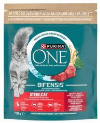 ONE Sterilcat 750g marhával és búzával
