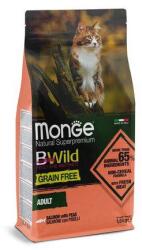 Monge BWild Cat Grain Free Adult 1, 5kg gabonamentes teljes értékű eledel felnőtt macskáknak lazaccal és borsóval