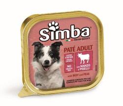 Simba Dog Paté Beef and peas 300g pástétom felnőtt kutyáknak marhahússal és borsóval