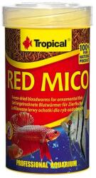 Tropical Red Mico 100ml/8g természetes haltáp mindenevő és húsevő halaknak