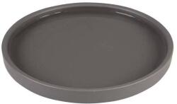 DUVOPLUS DINNER TIME Kerámia tányér szürke 250ml 16, 3x16, 3x2, 5cm