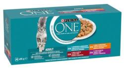 ONE Multipack Adult 40x85g mini falatok tengeri hallal/marhával/csirkével/bárányhússal