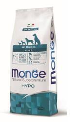 Monge All Breeds Hypo 12kg hipoallergén táp lazac/tonhal, minden fajtájú felnőtt kutyának