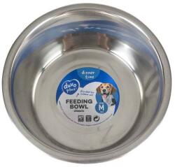 DUVOPLUS DINNER TIME Rozsdamentes acél tál kutyáknak M 710ml 16, 5cm