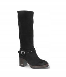 Karino 5858/003 Fekete Bőr Magasszárú Csizma MÉRET40