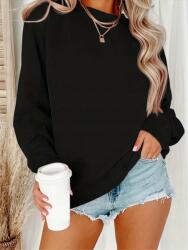 Shein Fekete Női Hosszú Ujjú Pulóver Casual Garbóval S 1MA (sz2408150740625556)