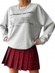 Shein Melegítőfelső Szürke Casual Nyomtatással M Ł6C