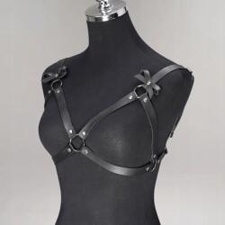 Női felső, gótikus, punk, Y2K, alt streetwear stílusban, masnival, 71-93 cm mellbőséggel (783974456010)