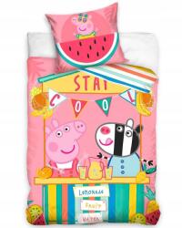 Carbotex Peppa Pig Limonádé Álló Gyerek ágyneműhuzat, rózsaszín, pamut… (PP203062)