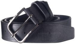 Greenburry Curea piele naturala neagra 125 cm, GREENBURRY, Greenburry