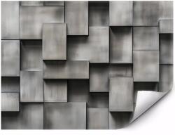 MPINK Fotótapéta Szürke 3D panelek ipari beton 350x250 cm (GP-FTAP_6_VSC_3,5X2,5M-0119)