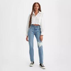 Levi's Levis Egyenes Szárú Farmer Magas Derekú Szív Mintás 32/30 7BA